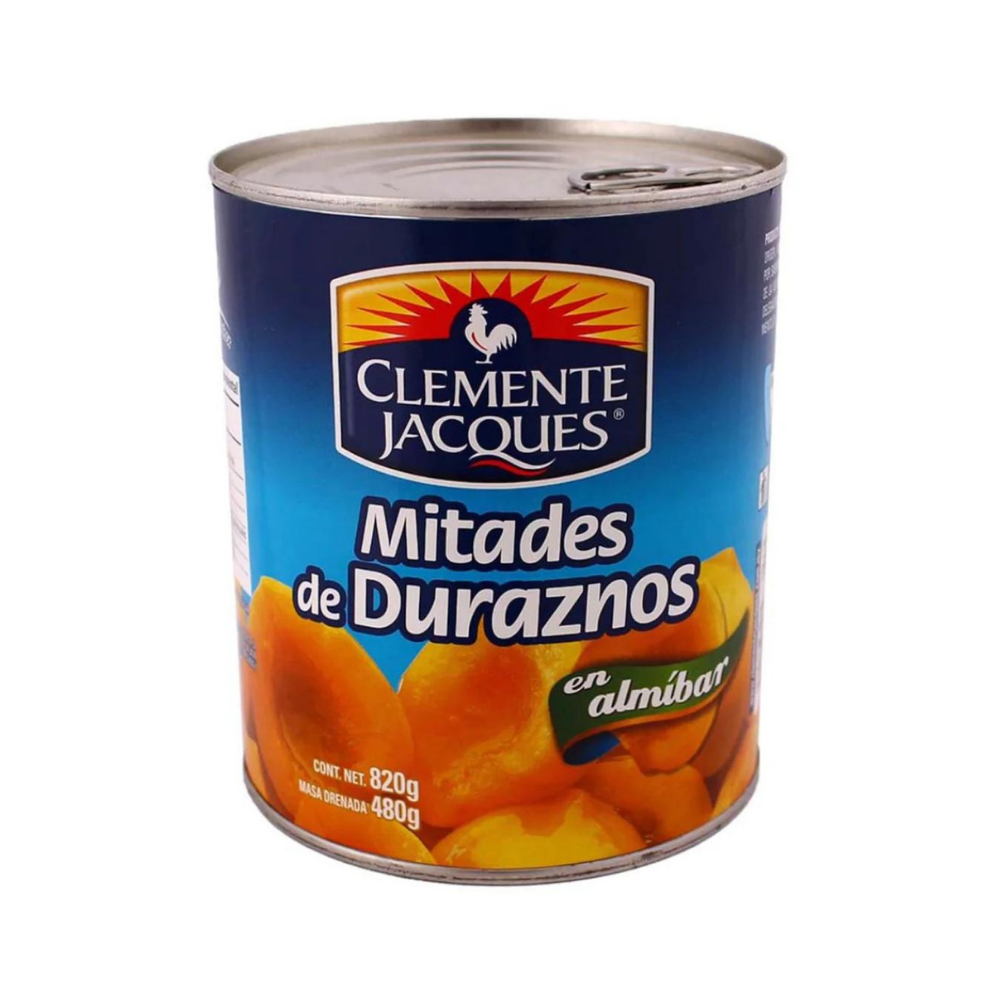 DURAZNO CLEMENTE MITADES .820