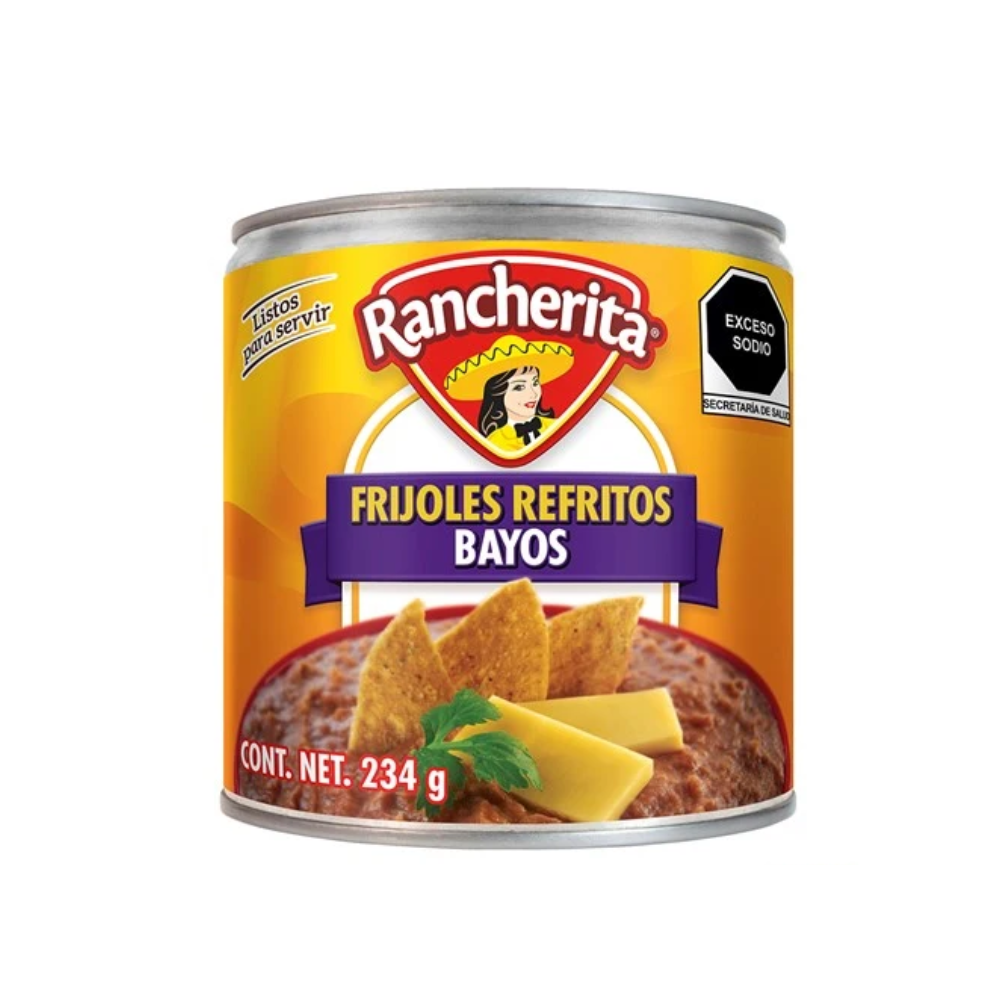 FRIJOLES RANCHERITA LATA 234 REF.