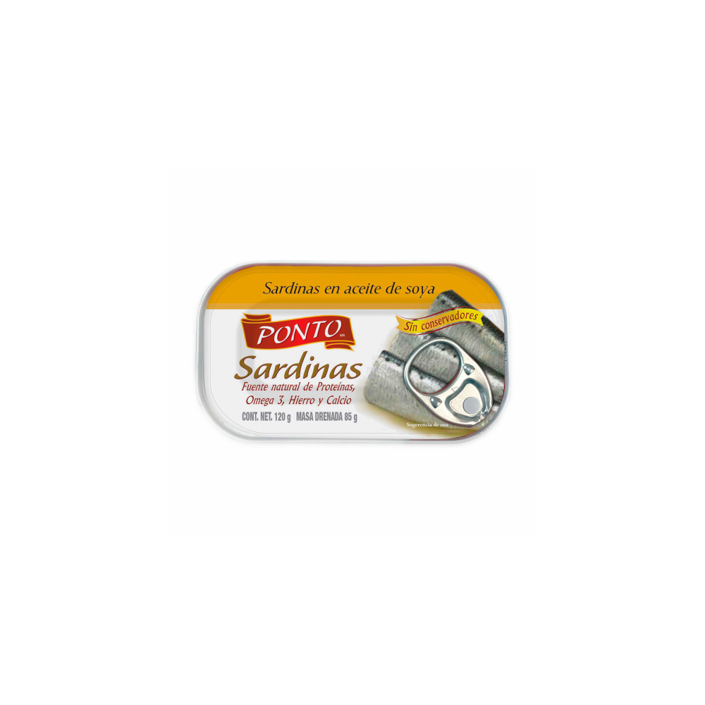 SARDINA PONTO ACEITE .120