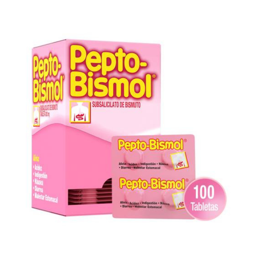 PEPTOBISMOL EXH 100 S