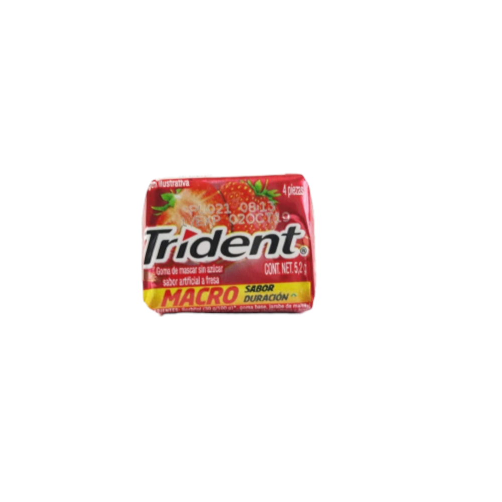 D CHICLE TRIDENT 4 S FRESA (40)