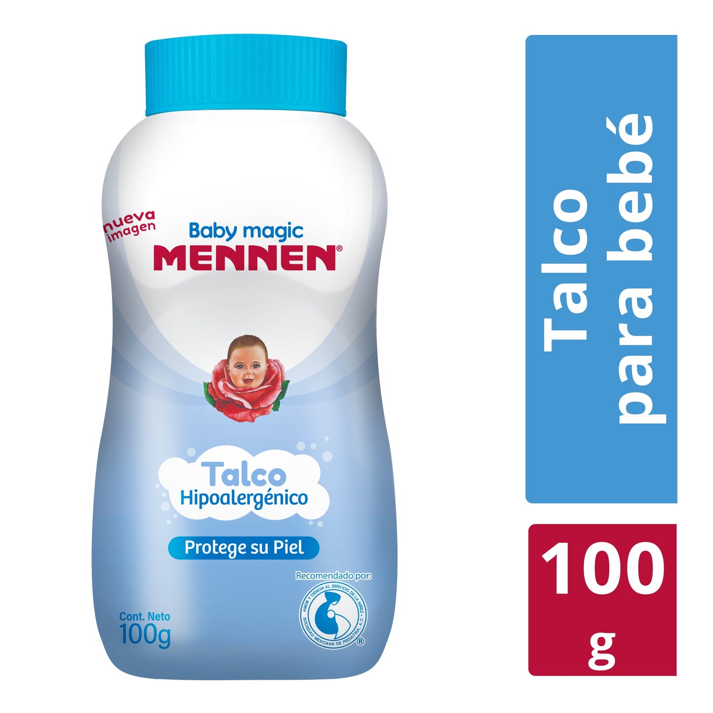 Talco para Bebés Mennen Baby Magic Azul 100 g