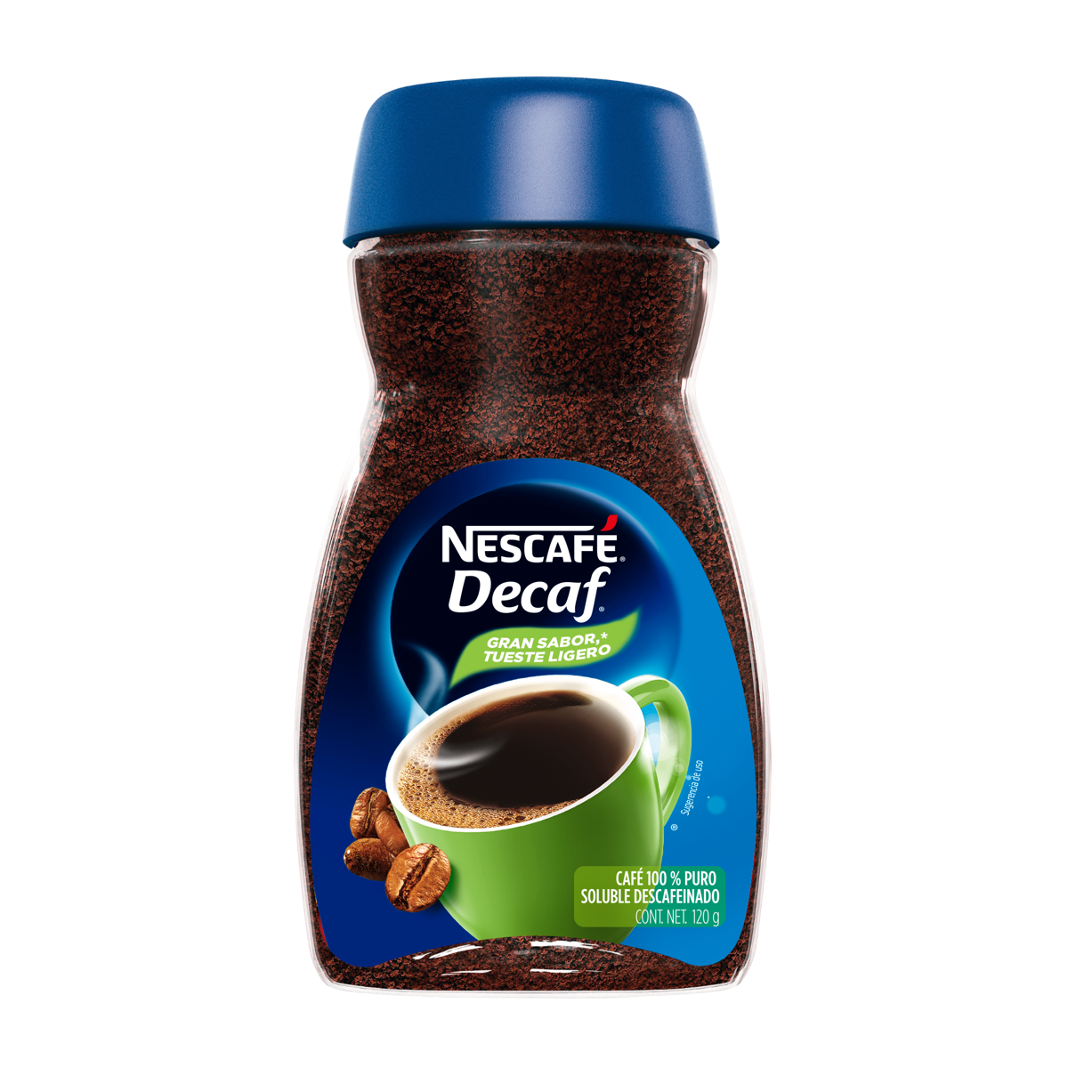 Café Soluble Descafeinado Nescafé Decaf 120g