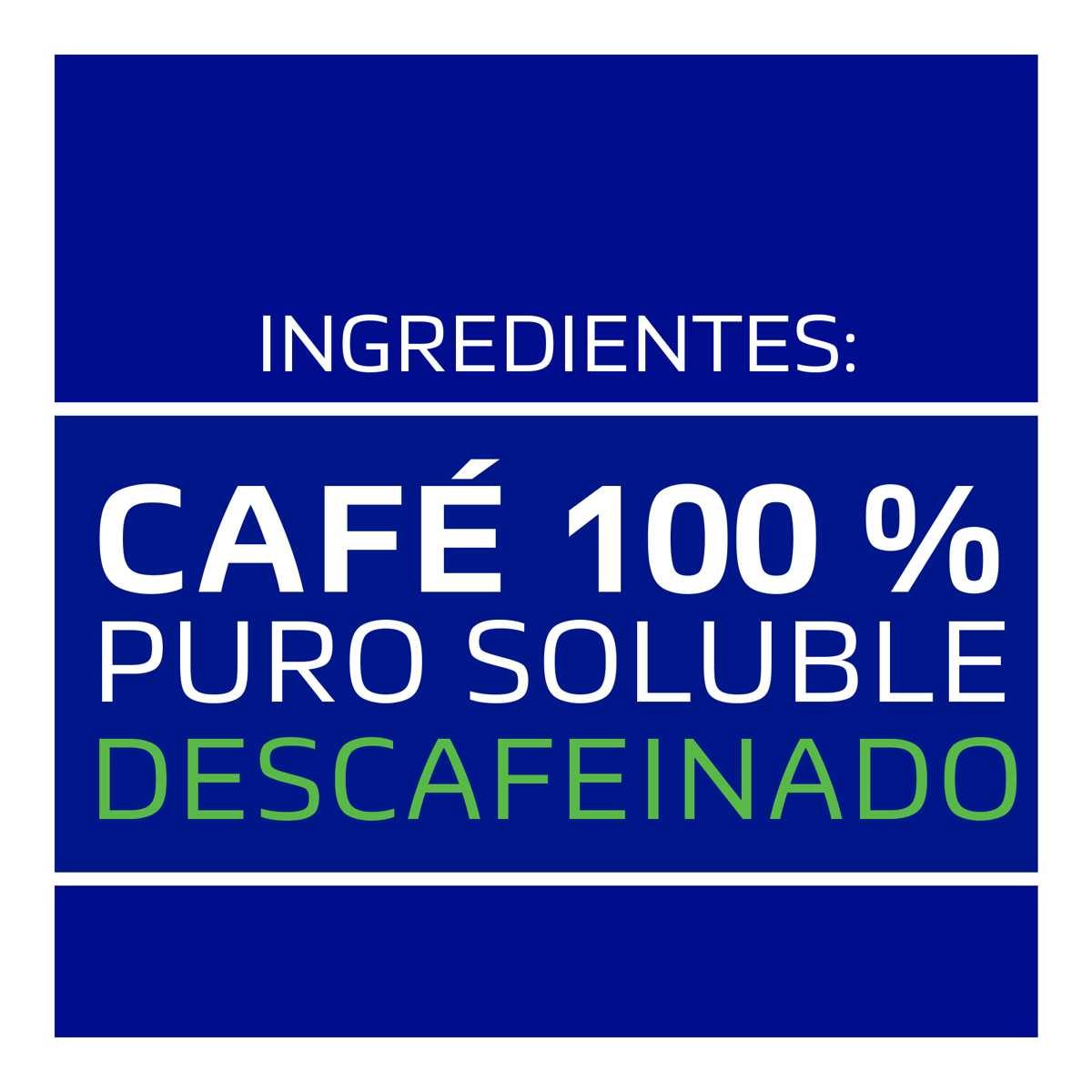 Café Soluble Descafeinado Nescafé Decaf 120g