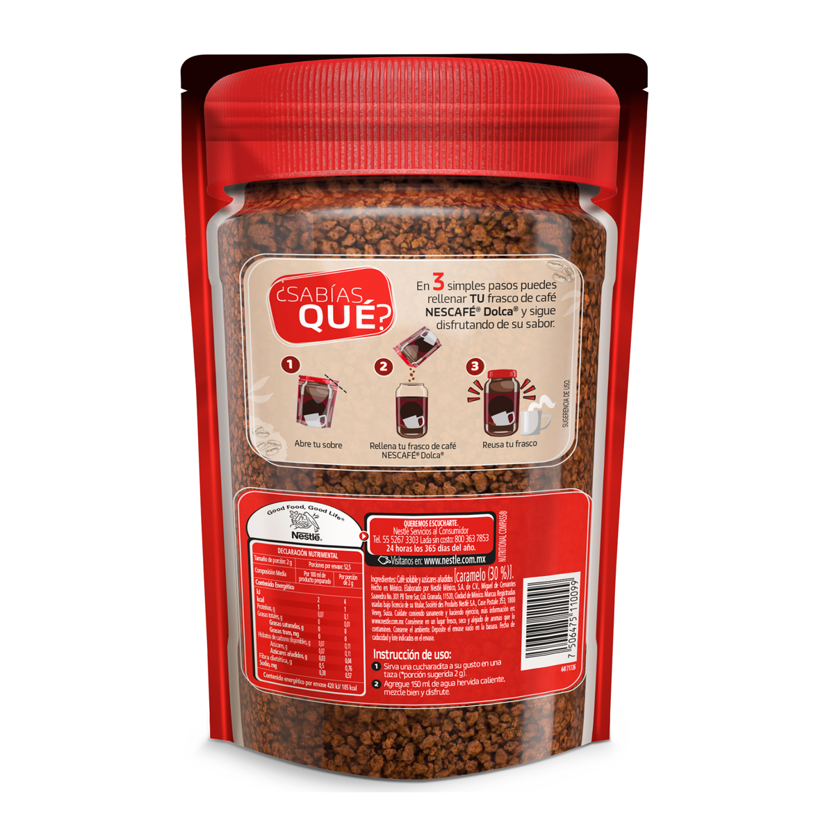 Café Soluble Nescafé Dolca 105g