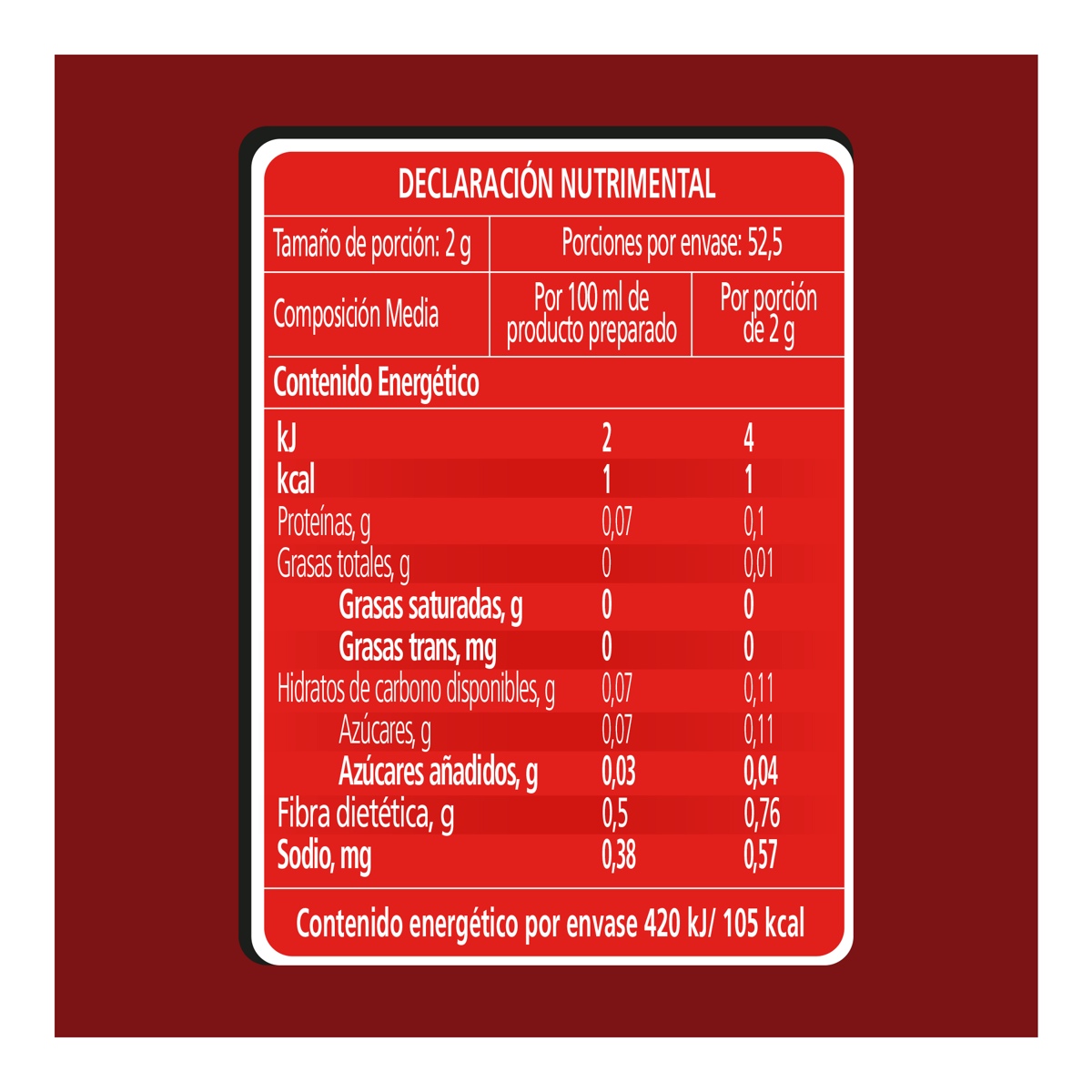 Café Soluble Nescafé Dolca 105g