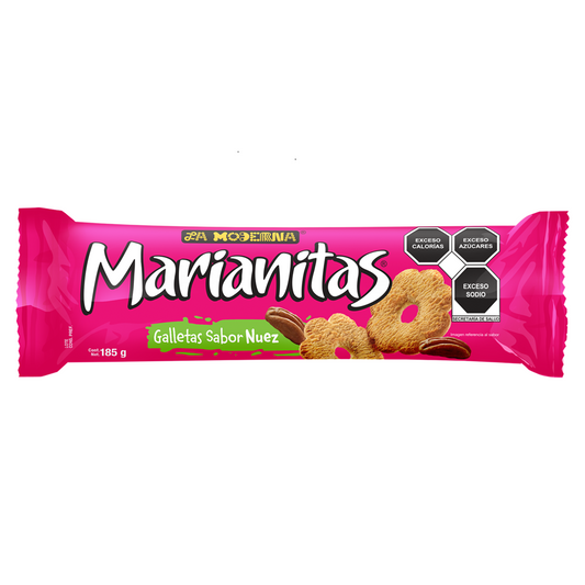 Galletas Marianitas Nuez La Moderna 185 G