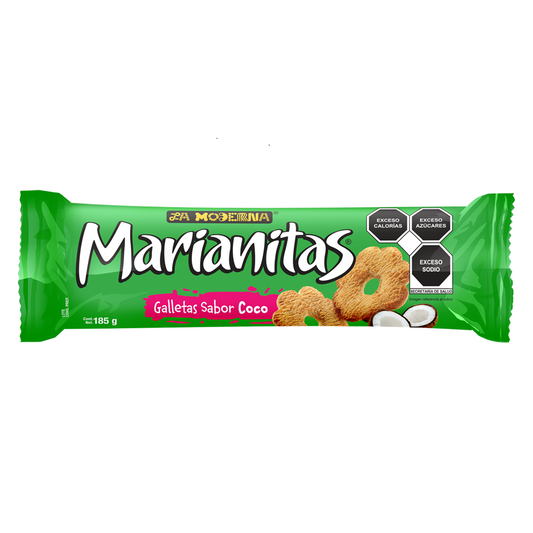 Galletas Marianitas Coco La Moderna 185 G