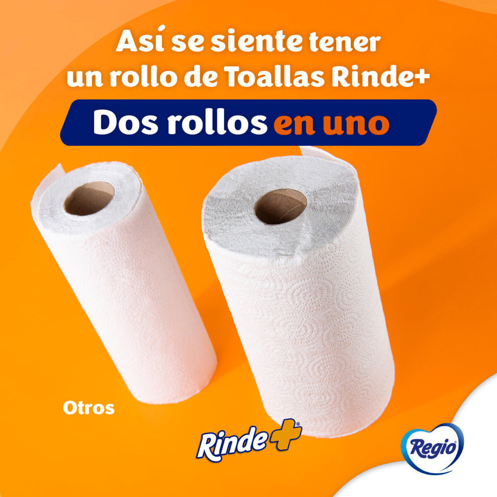 Toallas de Papel Regio Rinde Más 1 rollo