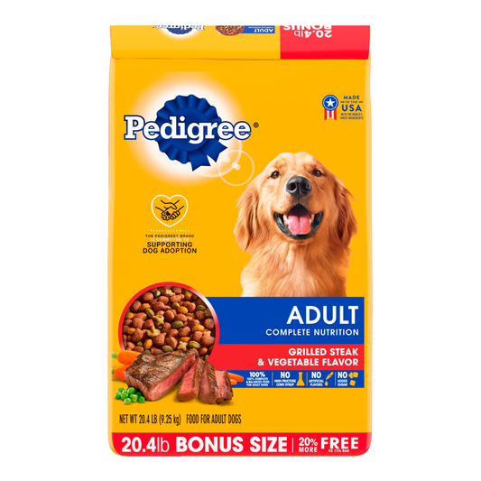 Pedigree 4 Kg Croqueta para Perro Adulto Mealtime