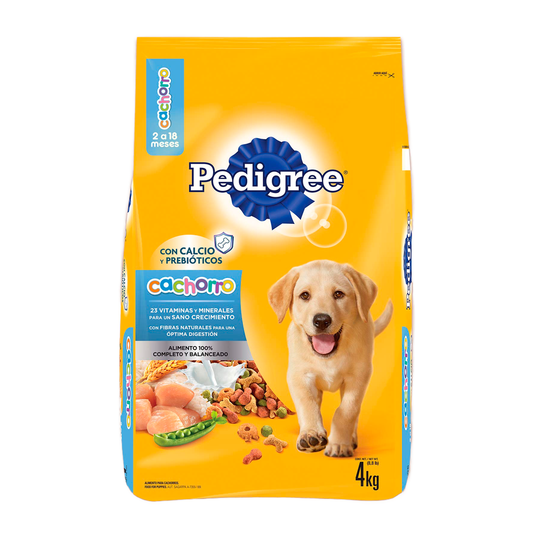 Pedigree 4 Kg Croqueta para Perro Cachorro Mealtime