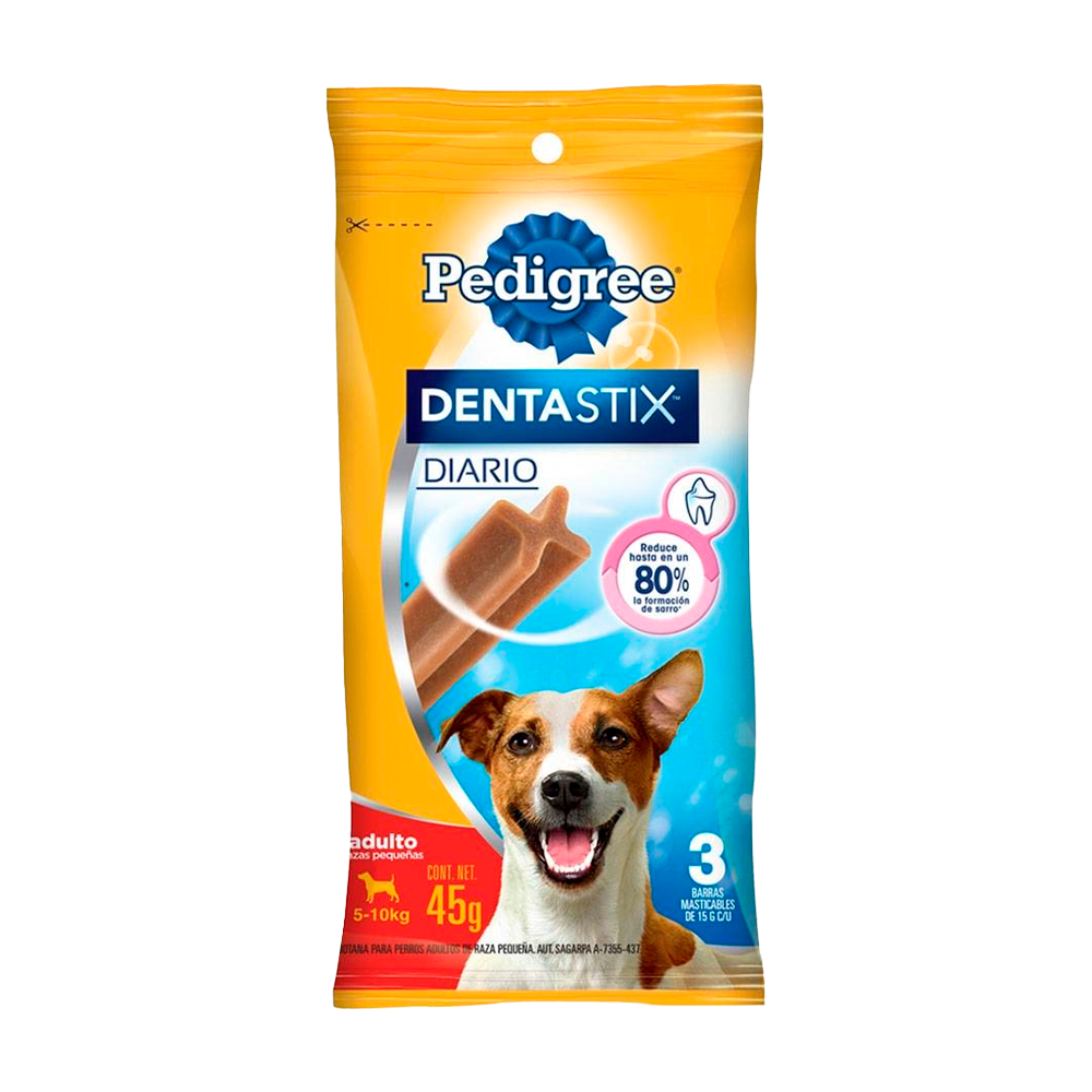 AL. PEDIGREE DENTASTIX R.PEQ 3 PACK