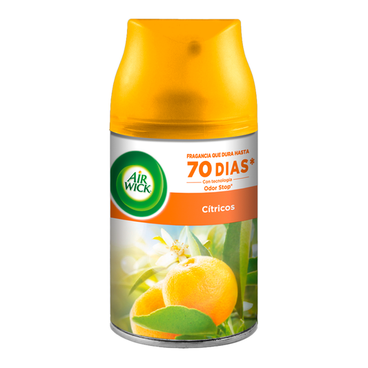 Aromatizante Air Wick 250 ml Freshmatic Repuesto Citrico