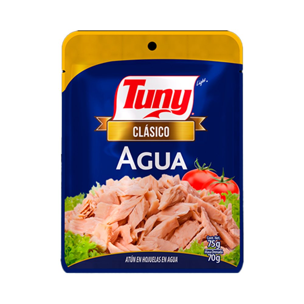 ATUN TUNY POUCH AGUA 75  GRS