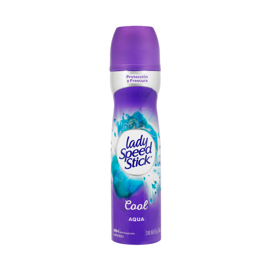 Antitranspirante Lady Speed Stick Cool Aqua en Aerosol de 91 g