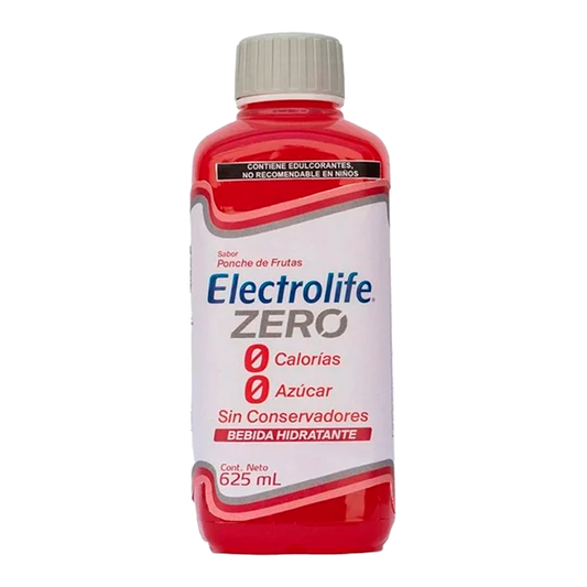 BEBIDA ELECTROLIFE (SUERO ZERO) PONCHE DE FRUTAS 625