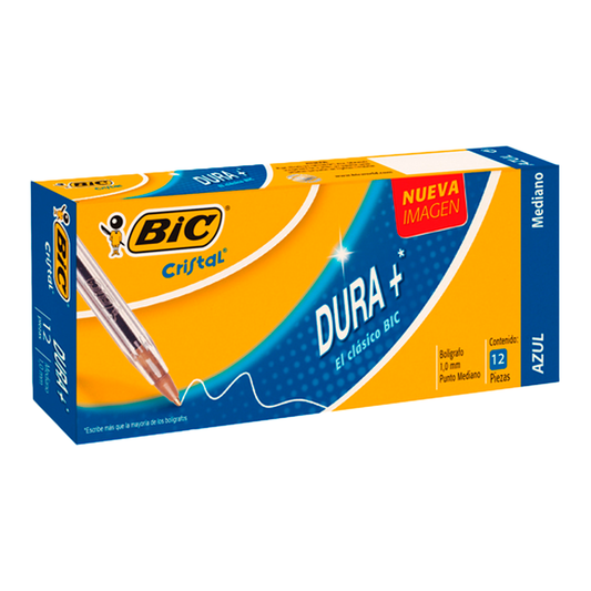 Boligrafo Bic Azul Exhibidor con 12 piezas