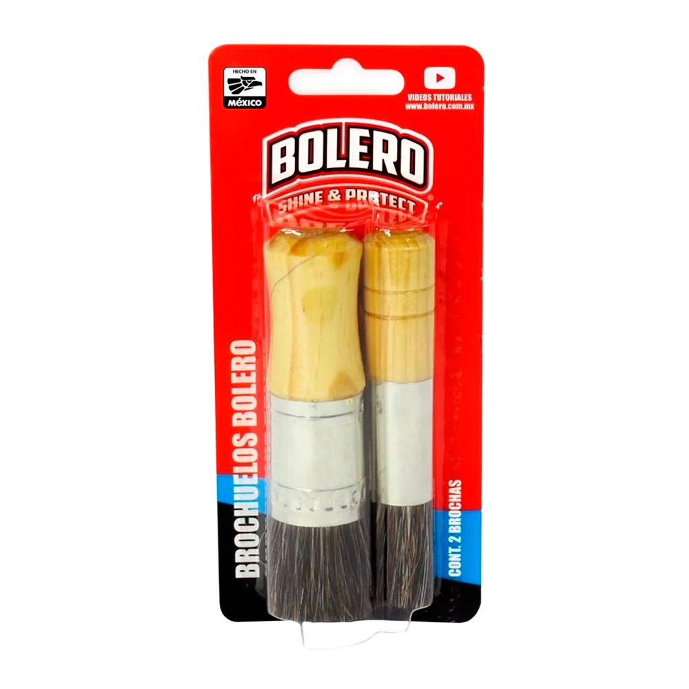 BROCHA CALZ. BOLERO CH Y GDE 2PACK 2