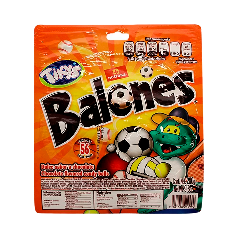 CH. BALON TIKYS BLISTER 252