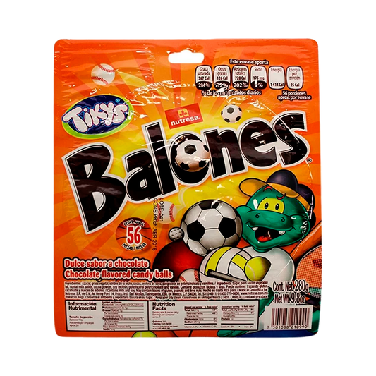 CH. BALON TIKYS BLISTER 252