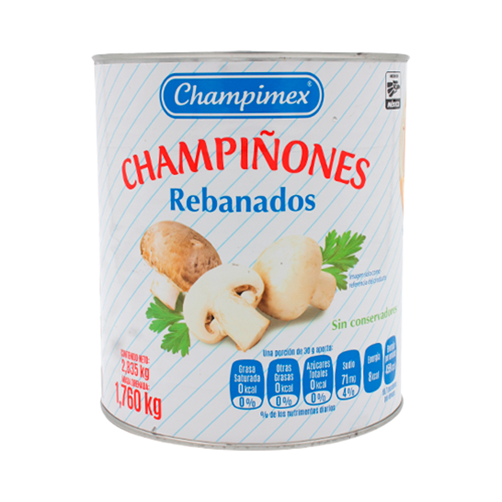 CHAMPIÑON CHAMPIMEX REBANADO 2.83