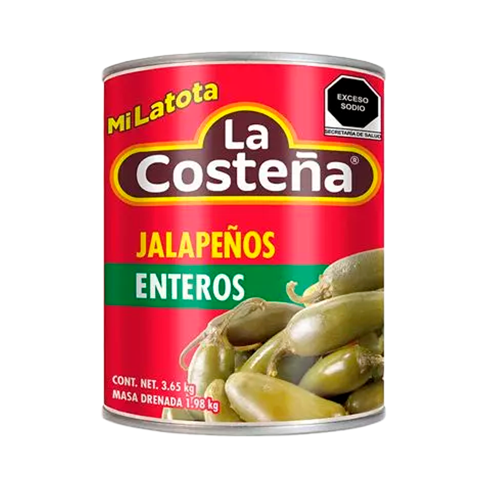 CHILE JALAPEÑO  COSTEÑA 3.75 (MI LATOTA)