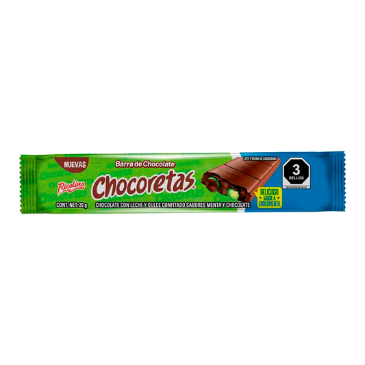 CHOCORETAS BARRITAS 20 S