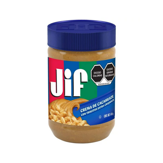 CREMA CACAHUATE JIF .454 CRUJIENTE