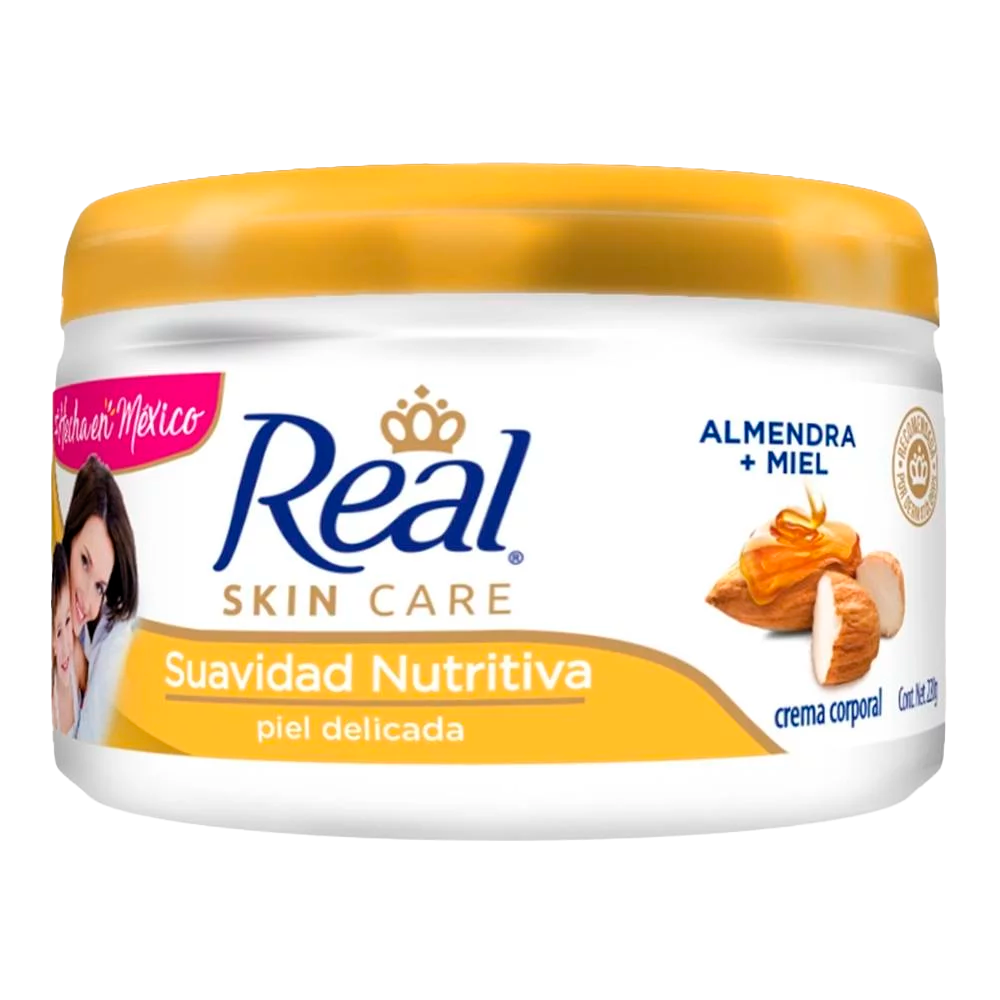 CREMA REAL .220 PD AMARILLA ALM