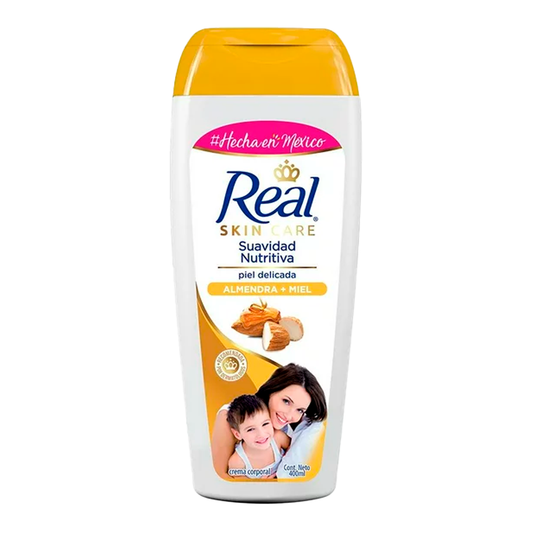 CREMA REAL LIQ. 400 PD AMARILLA ALM