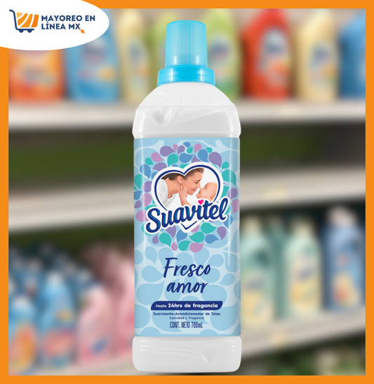 Suavizante de Telas Suavitel Fresco Amor 700 ml.