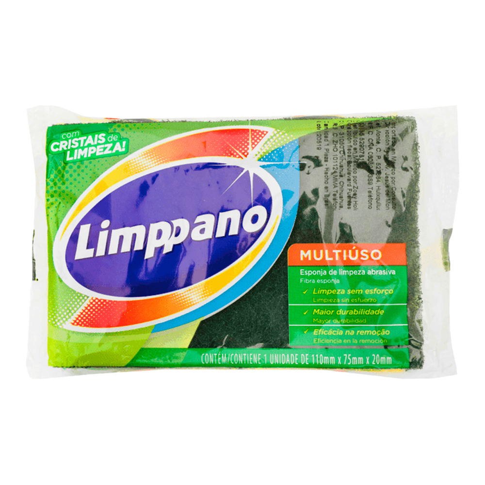 FIBRA LIMPPANO ESPONJA RECT.