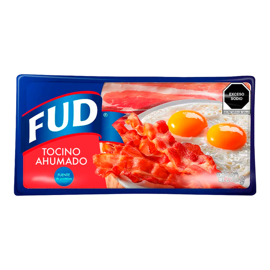 FUD TOCINO AHUMADO NAL PQTE .250