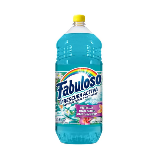 Limpiador Líquido Multiusos Fabuloso Mar Fresco de 2 lt