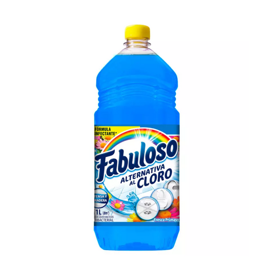 Limpiador Líquido Multiusos Fabuloso Alternativa al Cloro de 1 l