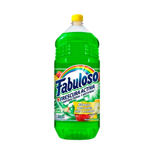 Limpiador Líquido Fabuloso Antibacterial Pasión de Frutas 2 l