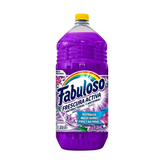 Limpiador Líquido Fabuloso Antibacterial Lavanda 2 l