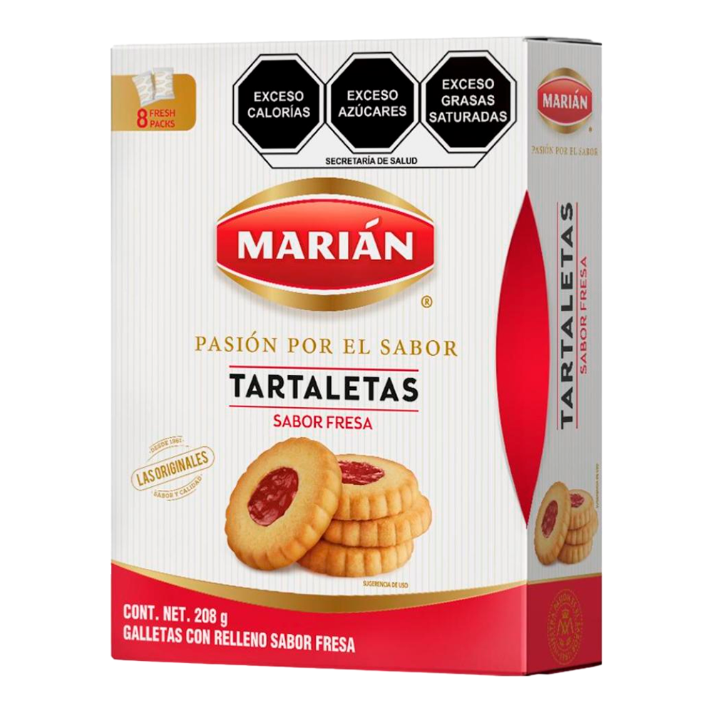 GALL. MARIAN TARTALETA PQTE FRESA 52