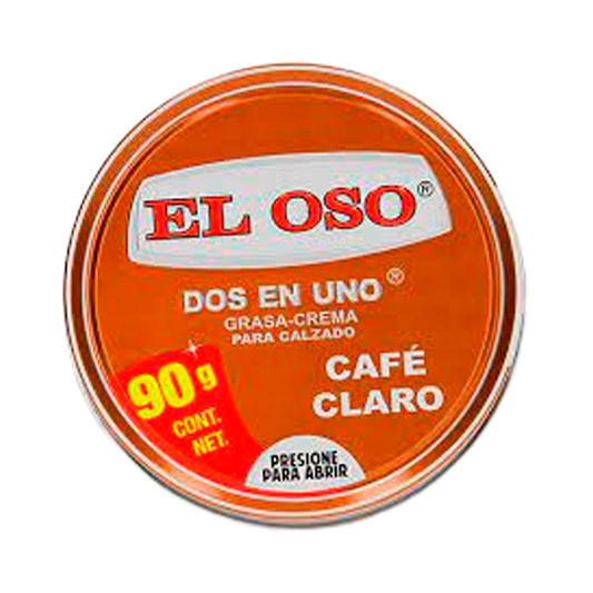 GRASA CALZ. EL OSO CAFE CLARO 90