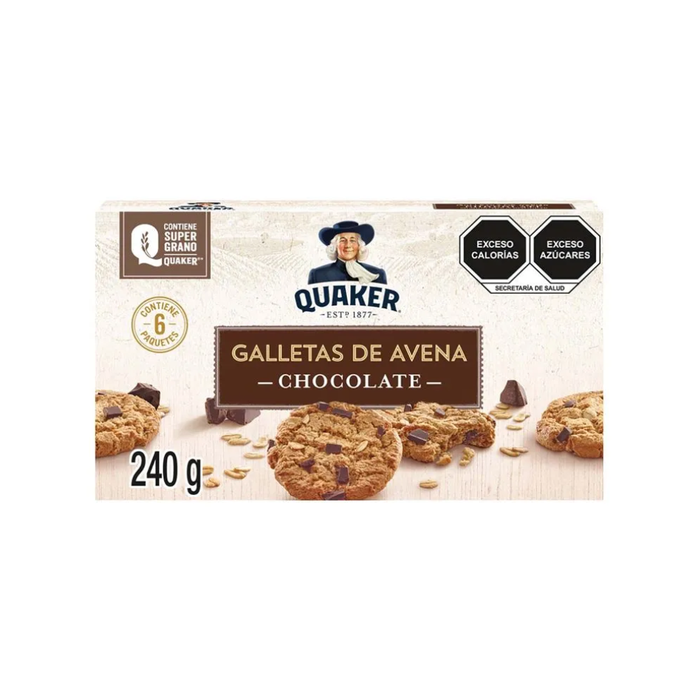 GALL. AVENA QUAKER .240 CHOCOLATE (12)