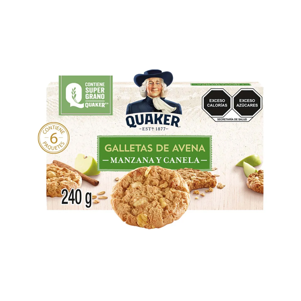 GALL. AVENA QUAKER .240 MANZANA (12)