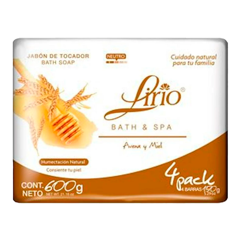 JABON LIRIO 150 4PACK AVENA SPA (12)