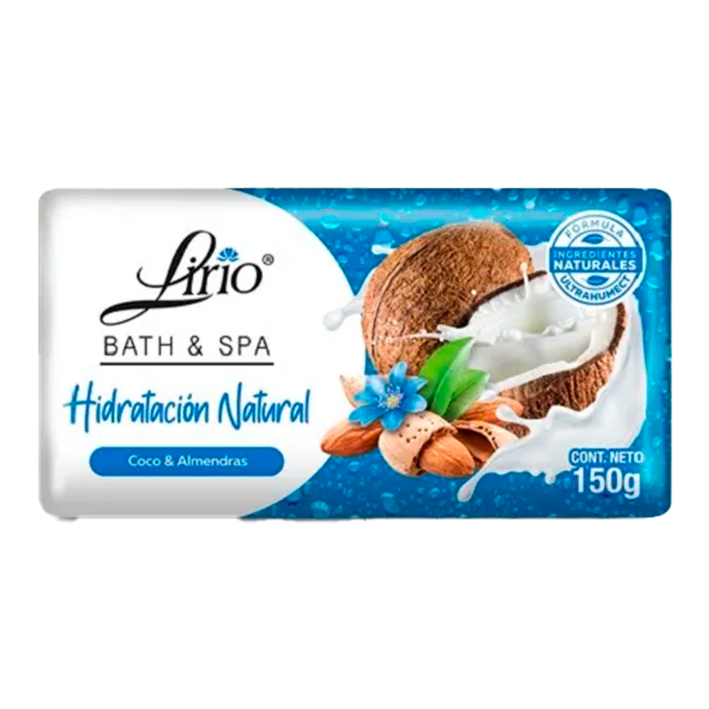 JABON LIRIO SPA COCO & ALMENDRA 150