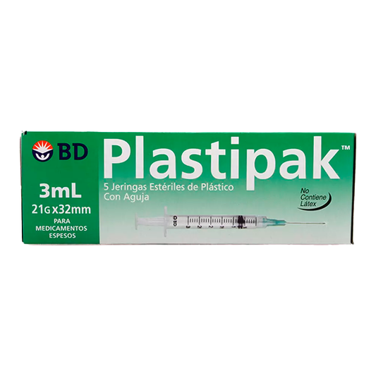 JERINGA PLASTIPACK 3.0 MLS CAJA 5 S
