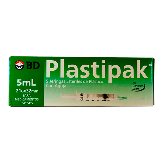 JERINGA PLASTIPACK 5.0 MLS EXH 5 S