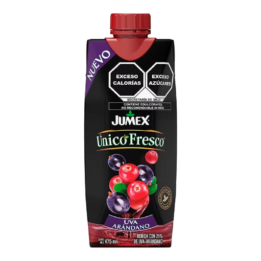 JUGO JUMEX UNICO FRESCO UVA-ARANDANO  .475