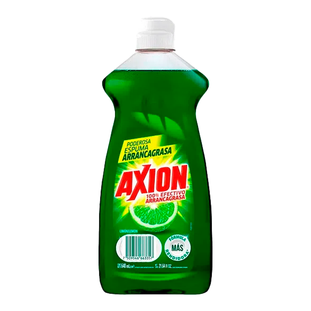 Lavatrastes Líquido Axion Limón 640 ml