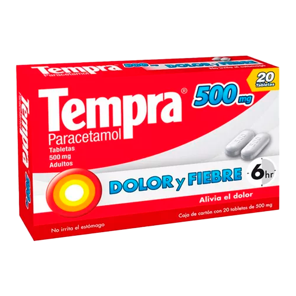 MED. TEMPRA .500 20 S