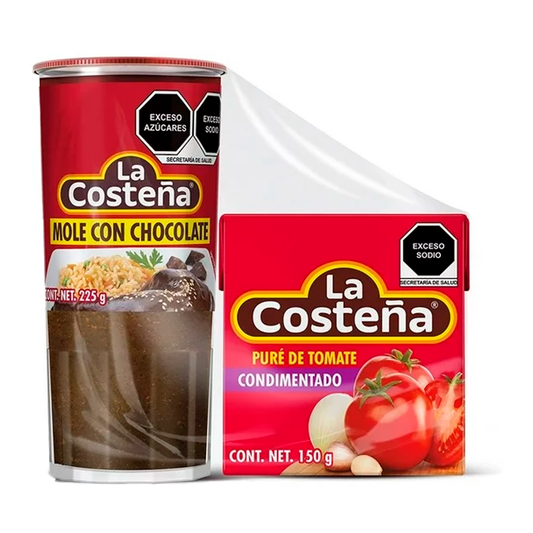 MOLE COSTEÑA .235 + PURE TOMATE .150 COSTEÑA