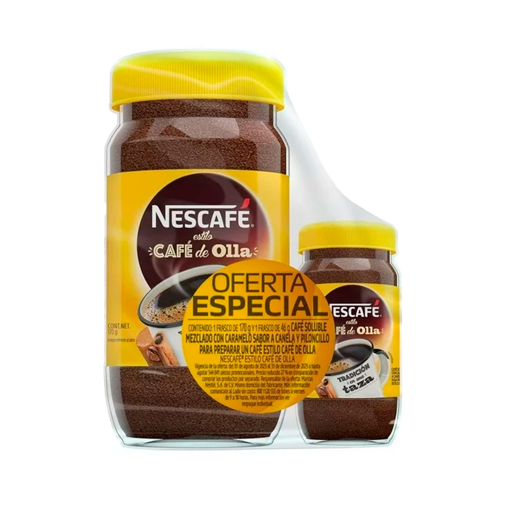 NECAFE  CAFE DE OLLA .170 + . 46